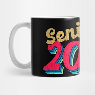 Class of 2022 Senior 2020 Graduation 2022 Party Seniors Retro Vintage Mug